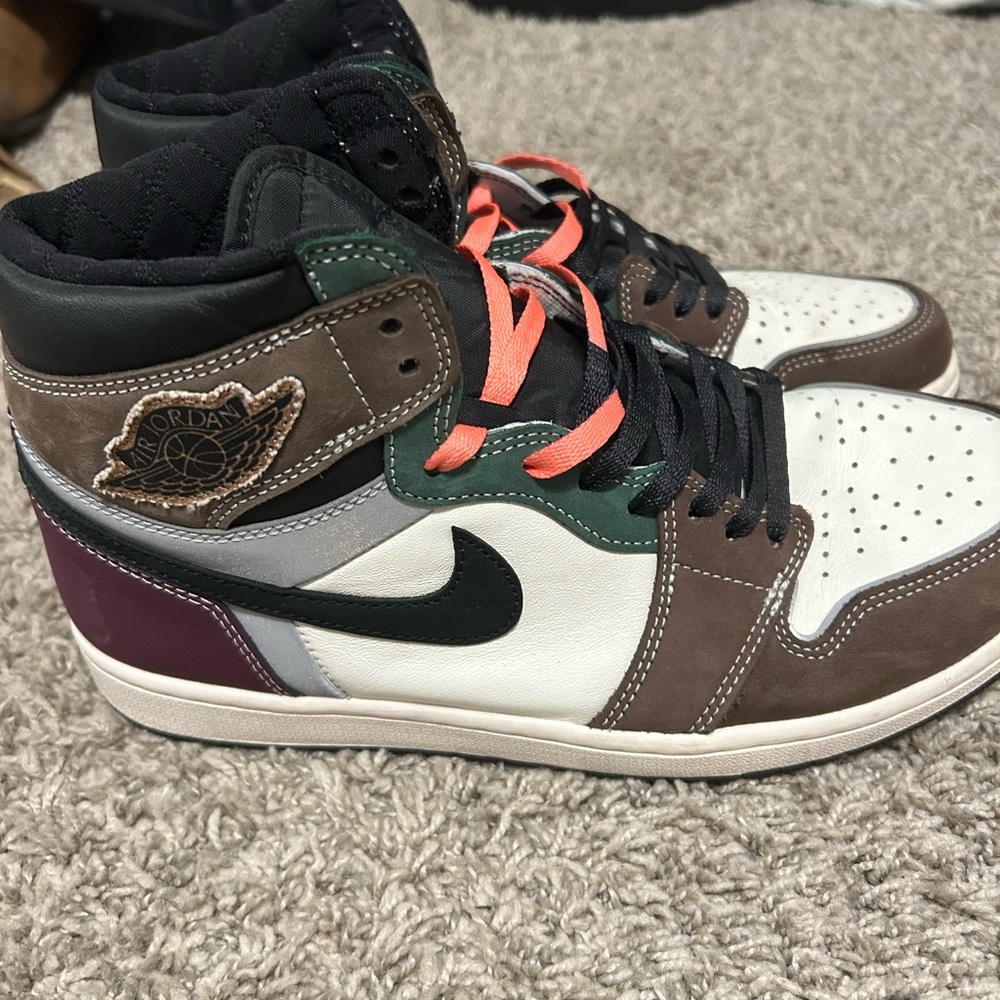 Air Jordan Multicolor High-Top Sneakers